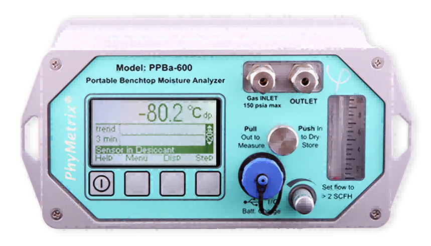 Phymetrix PPBa便携式台式露点分析仪