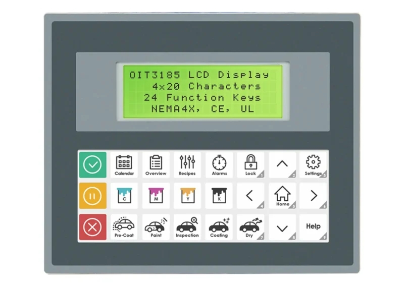 Maple Systems Alphanumeric OIT系列LCD显示屏OIT3185-A00