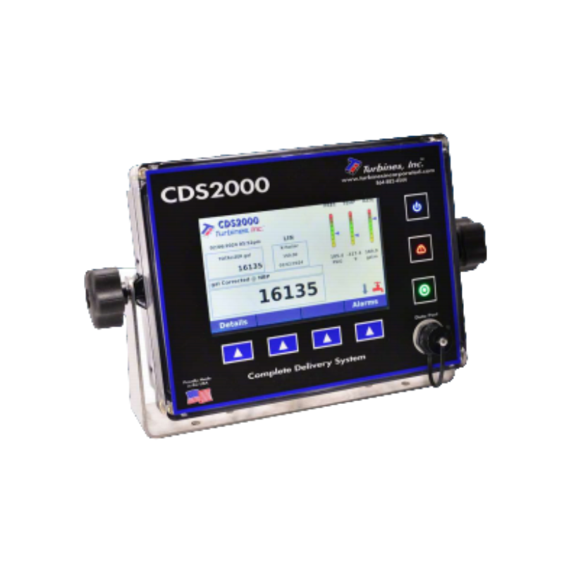 美国Turbines CDS2000低温流量积算仪带 LCD 触摸屏系统